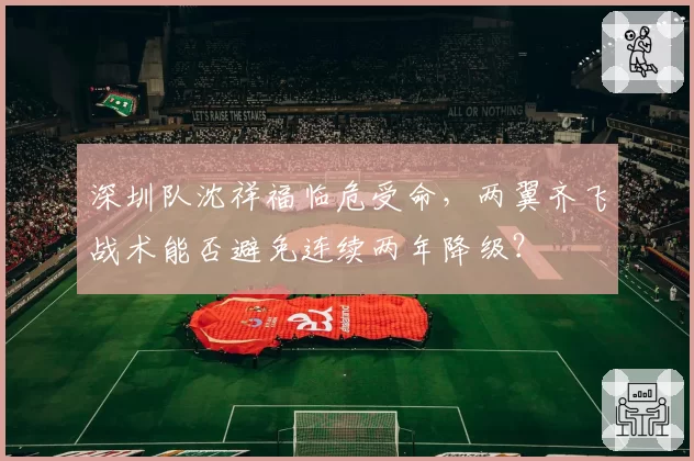 深圳队沈祥福临危受命,两翼齐飞战术能否避免连续两年降级?